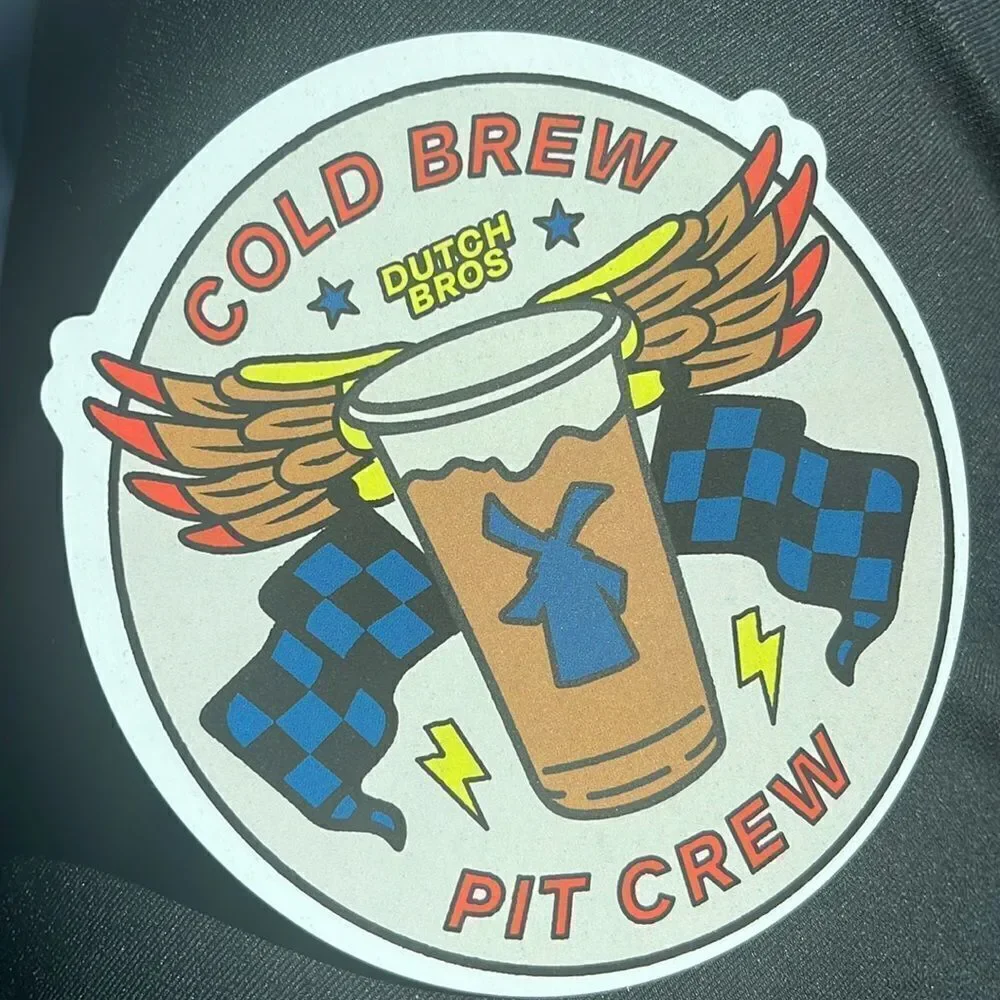NEWEST DUTCH BROS COLD BREW SCRATCH AND SNIFF STICKER